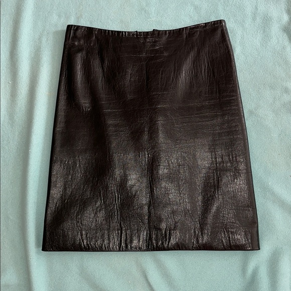 Ann Demeulemeester | Skirts | Ann Demeulemeester Leather Skirt